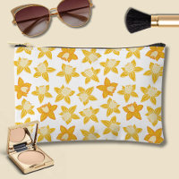 Motif de jonquille de printemps