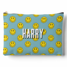 Motif de visage souriant - Cute Yellow Smiles pers