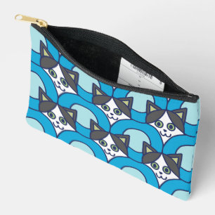 Pochette À Accessoires Motif du cercle de chats joueurs