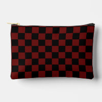 Motif en carton rouge et noir