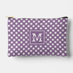 Pochette À Accessoires Motif En vichy personnalisé