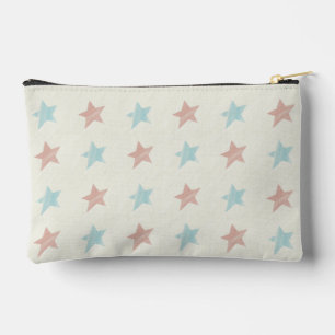 Pochette À Accessoires Motif étoilé rouge