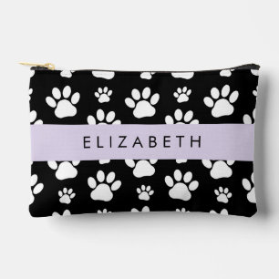 Pochette À Accessoires Motif mâle, Patrouilles de chien, Noir et Blanc, V