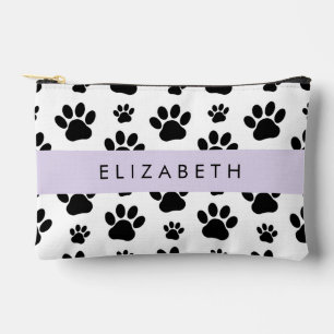 Pochette À Accessoires Motif mâle, Patrouilles de chien, Noir et Blanc, V