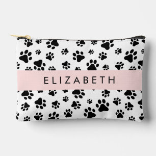 Pochette À Accessoires Motif mâle, Patrouilles de chien, Noir et Blanc, V