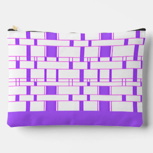 Pochette À Accessoires Motif rectangulaire blanc 9