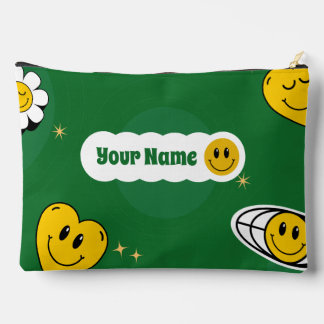 Pochette À Accessoires Nom personnalisable à l'arrière "Jésus t'aime"
