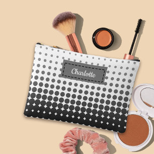 Pochette À Accessoires Nom personnalisé des Pois tendance