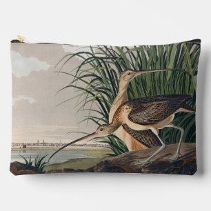 Pochette À Accessoires Oiseau de Courlis à long bec Audubon
