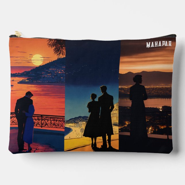 Pochette À Accessoires "Ombres de l'anse : Style et Secret" (Recto)