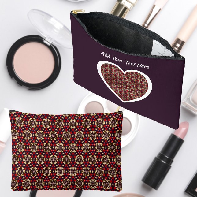 Pochette À Accessoires Ornamental Cherry Blossom Pattern Cosmetic Bag (Créateur téléchargé)