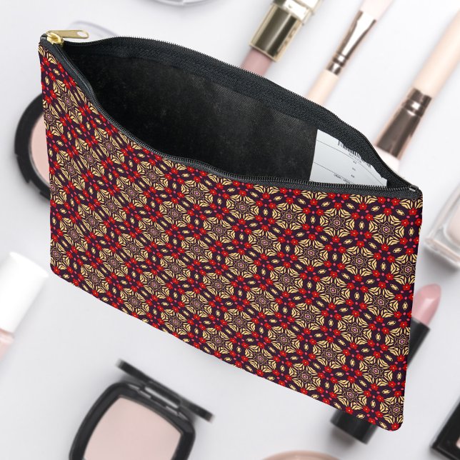 Pochette À Accessoires Ornamental Cherry Blossom Pattern Cosmetic Bag (Créateur téléchargé)