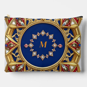 Pochette À Accessoires Ornement Doré Artistique de Style Médiéval