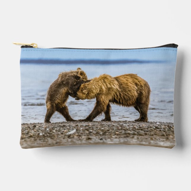 Pochette À Accessoires Ours brun côtier (Recto)