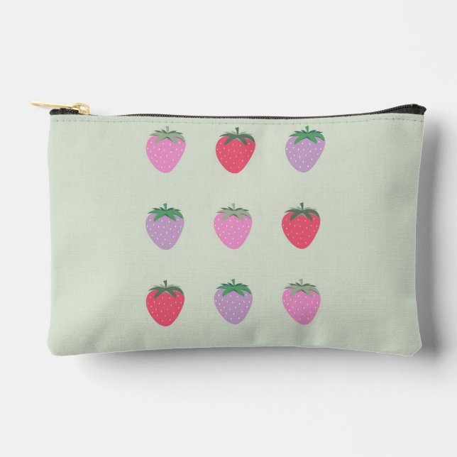 Pochette À Accessoires Pack De Fraises (Recto)