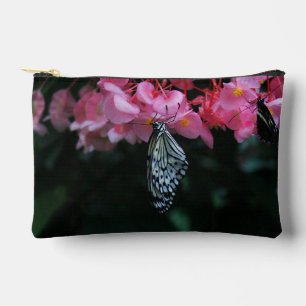 Pochette À Accessoires Papillon suspendu aux fleurs