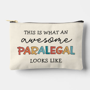 Pochette À Accessoires Paralegal sur mesure Awesome Assistant juridique a
