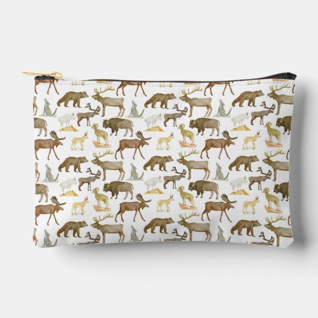 Pochette À Accessoires Parcs nationaux du Canada Zipper Pouch (Recto)