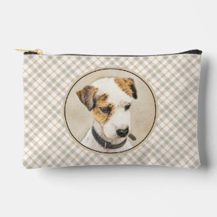 Pochette À Accessoires Parson Jack Russell Terrier Peinture Chien d'anima