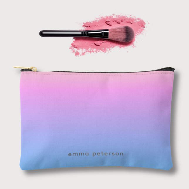 Pochette À Accessoires Pastel Summer Sunset Vibe Gradient (Créateur téléchargé)