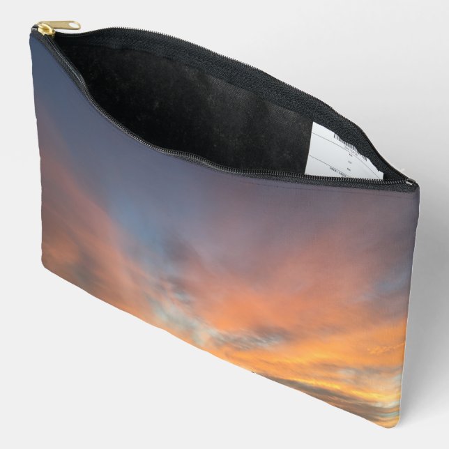 Pochette À Accessoires Pastel Sunset (Ouvrir)
