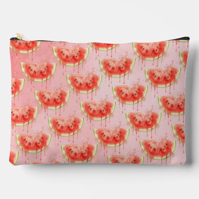 Pochette À Accessoires Pastèque (Recto)