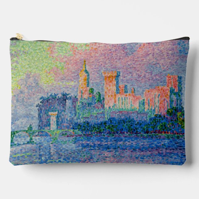 Pochette À Accessoires Paul Signac - Le Palais Pape, Avignon (Recto)