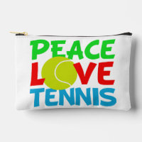 Peace Love Tennis Cute Sports