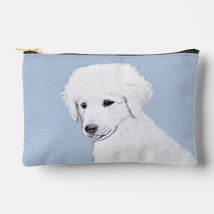 Pochette À Accessoires Peinture de Kuvasz Hongrois Chien Original Mignon