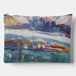 Pochette À Accessoires Peinture Nuages en Formation / Artiste Larry Lerew