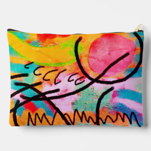 Pochette À Accessoires Peinture numérique abstraite