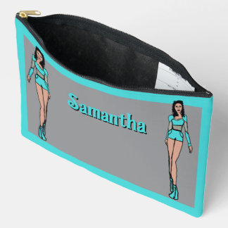 Pochette À Accessoires Personalized Majorette Dancer Aqua #2