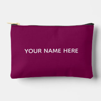 Pochette À Accessoires Personalized Name Stylish Modern Elegant Minimal 