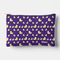 Personnaliser Motif de canard en caoutchouc Purple