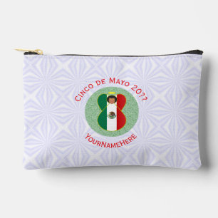 Pochette À Accessoires Petit ange personnalisé du Cinco de Mayo mexicain
