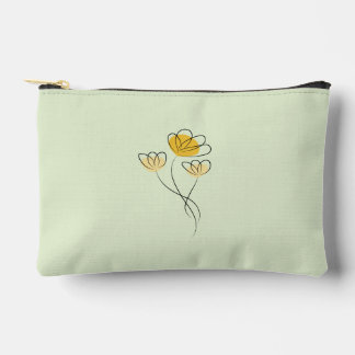Pochette À Accessoires Petite Fleur Conçue