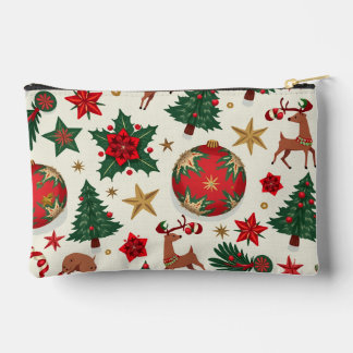 Pochette À Accessoires Petite valise de Noël