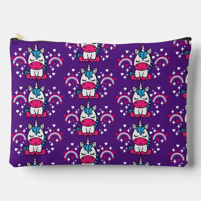 Pochette À Accessoires Petites filles Unicorn Pony (Recto)