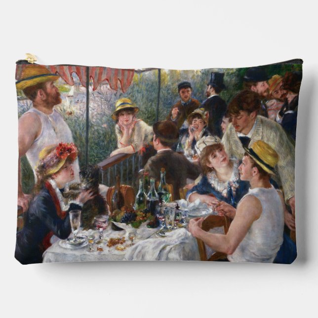 Pochette À Accessoires Pierre-Auguste Renoir - Déjeuner de la fête nautiq (Recto)