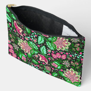 Pochette À Accessoires Pink Lady Slipper Flower NH Fleur sauvage
