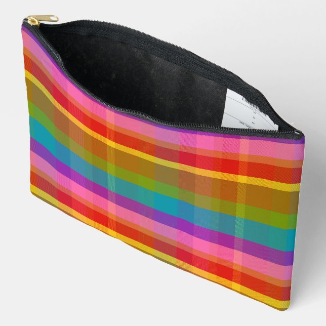 Pochette À Accessoires Plaid DGRWP (Ouvrir)