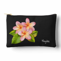 Plumeria Frangipanier Rose, votre Nom, Floral