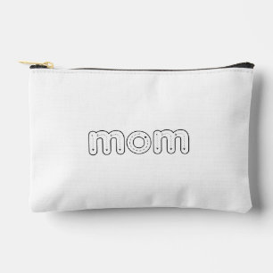 Pochette À Accessoires Poche pour apprendre l'alphabet pour maman Cadeau 