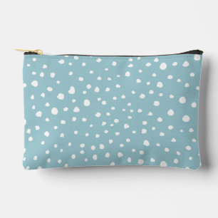 Pochette À Accessoires Points Dalmatiens Bleus, Points Dalmatiens, Impres