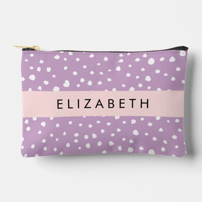 Pochette À Accessoires Points Dalmatiens Lilac, Points Dalmatiens, Votre  (Recto)