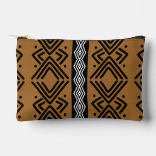 Pochette À Accessoires Pouch de conception tribale africaine de Bogolan