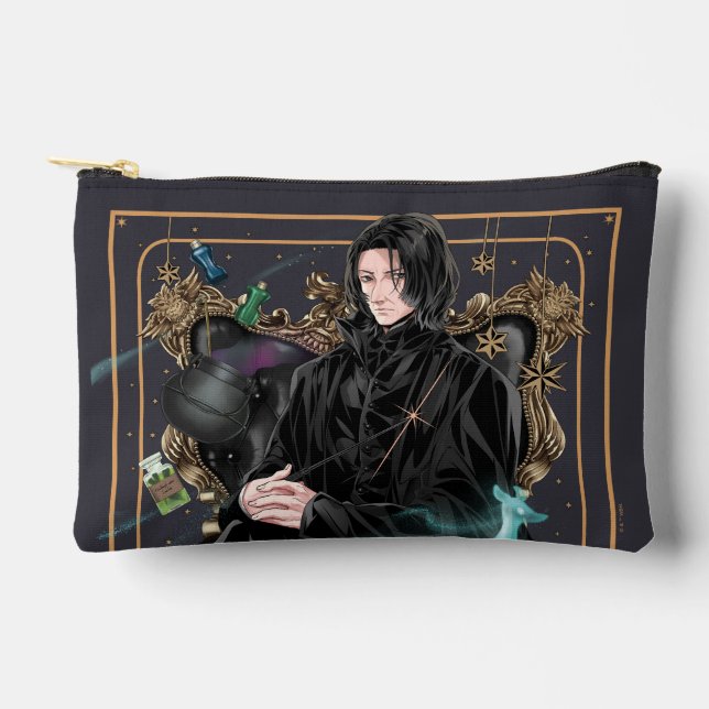 Pochette À Accessoires Professeur Anime Severus Snape assis (Recto)