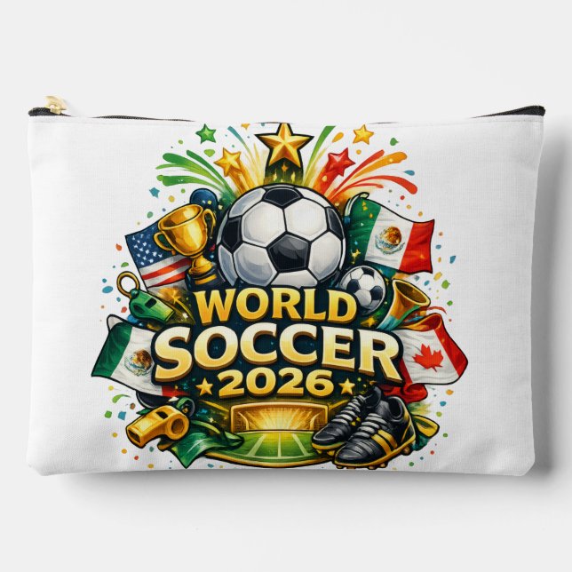 Pochette À Accessoires Pworld soccer 2026 soccer football  (Recto)