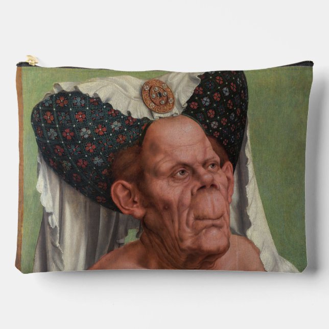 Pochette À Accessoires Quentin Matsys - Une Vieille Femme Grotesque (Recto)