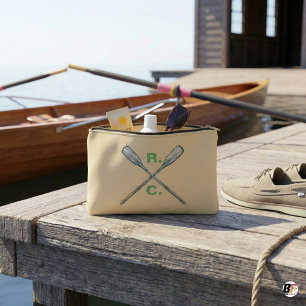 Pochette À Accessoires R.C. Initiales Rames d'aviron Nautique